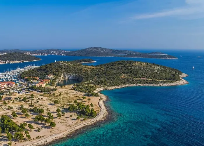 Appartement In With Sea View, Balcony, Air Conditioning, Wifi 5148-3 Rogoznica (Sibenik-Knin)